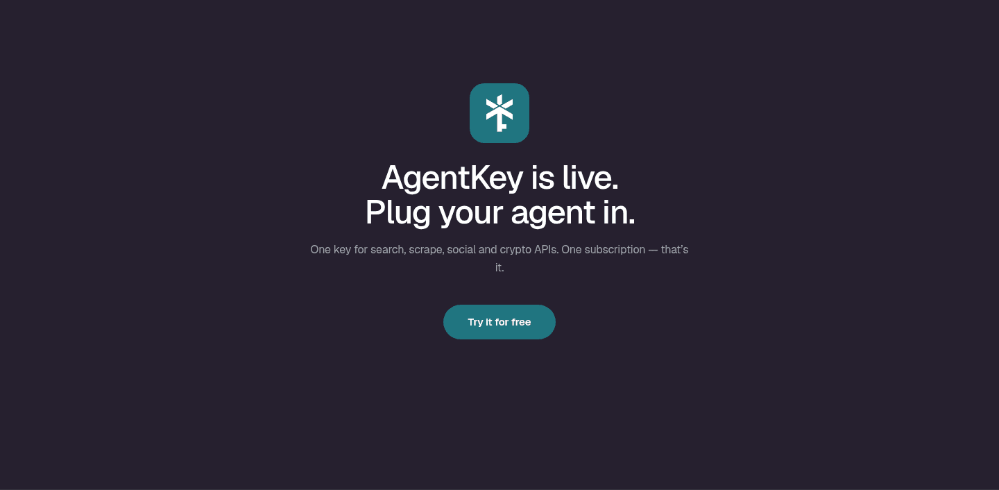 AgentKey Cta