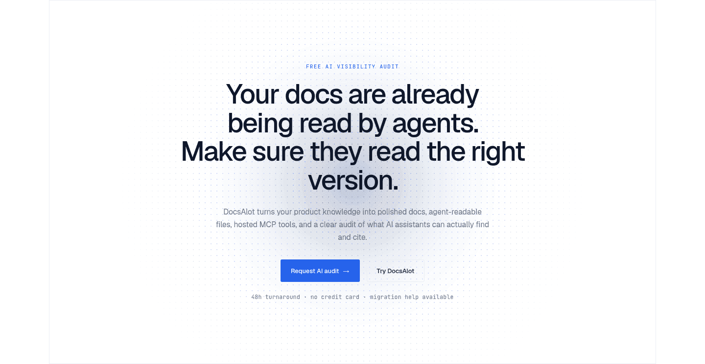 DocsAlot Cta