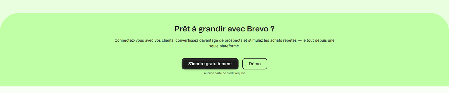 Brevo Cta