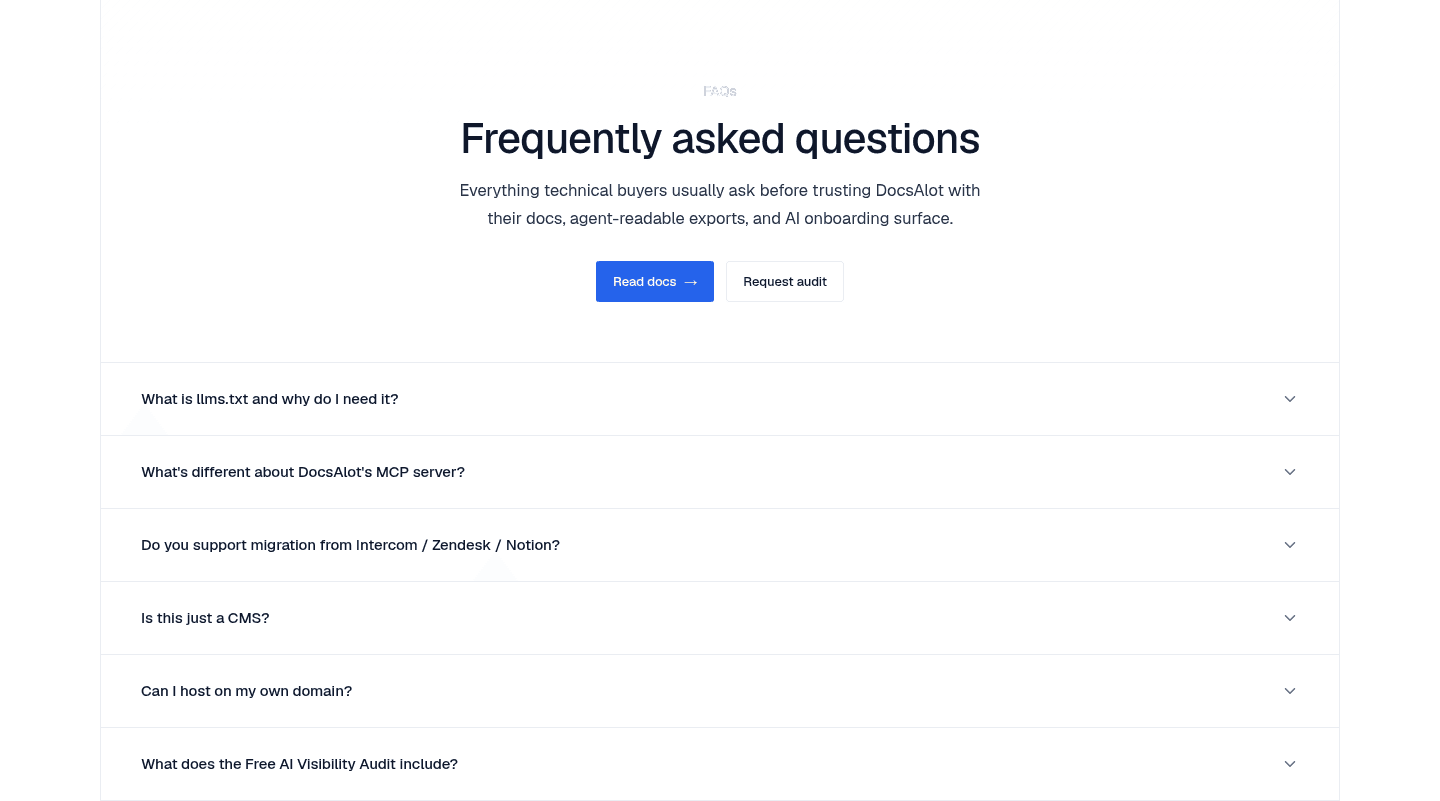 DocsAlot Faq