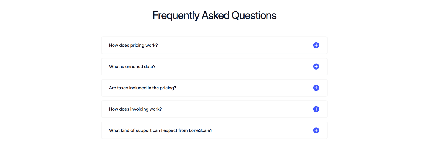 LonesSale Faq