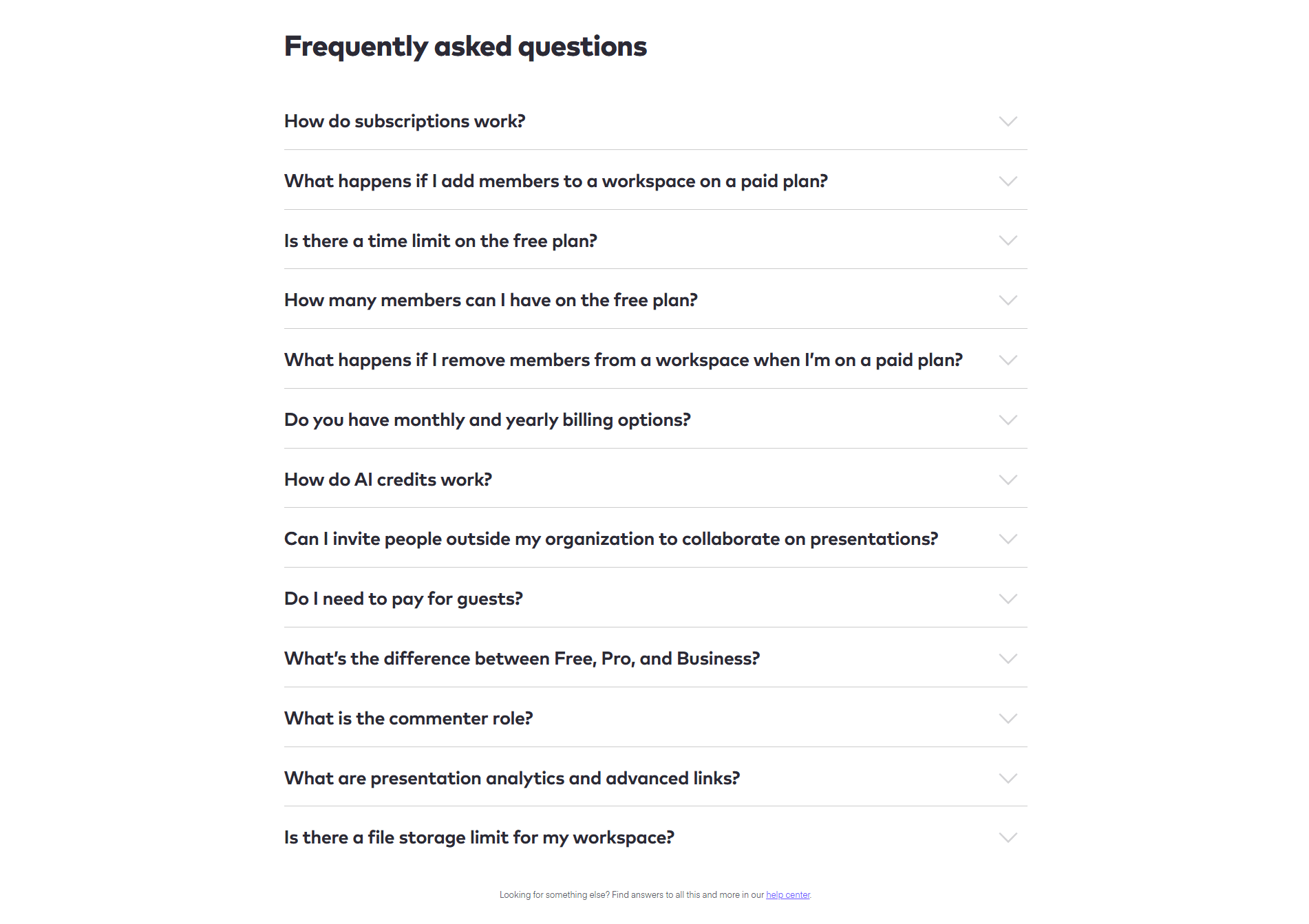 Pitch Faq