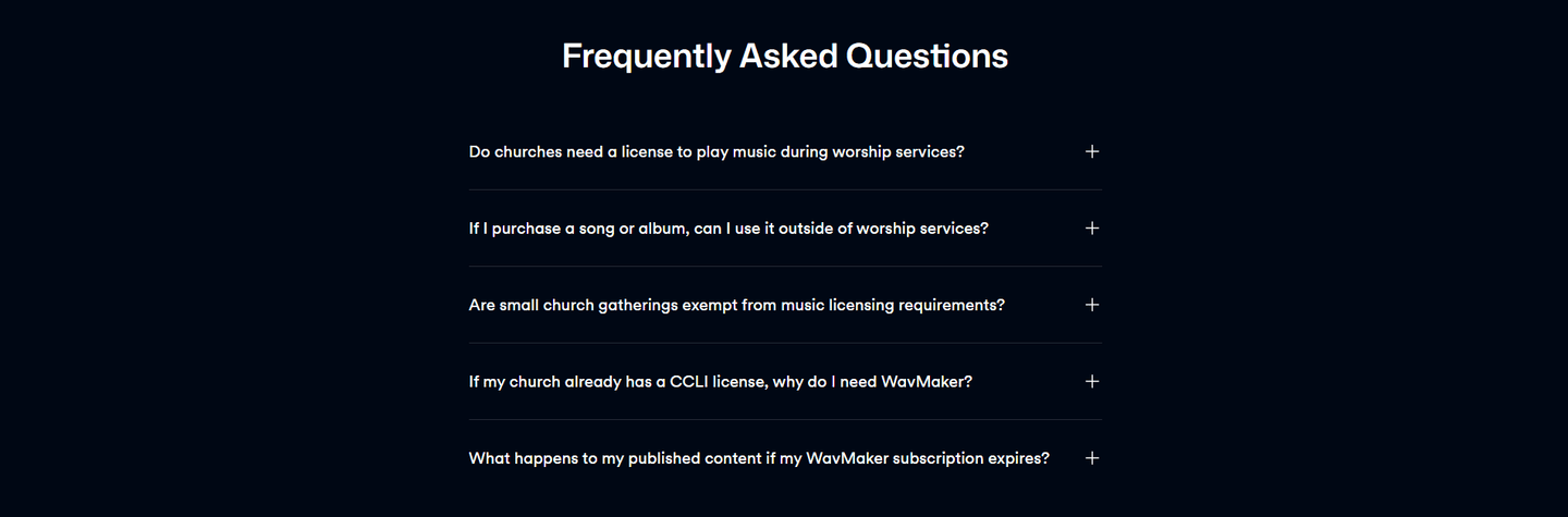 WavMaker Faq