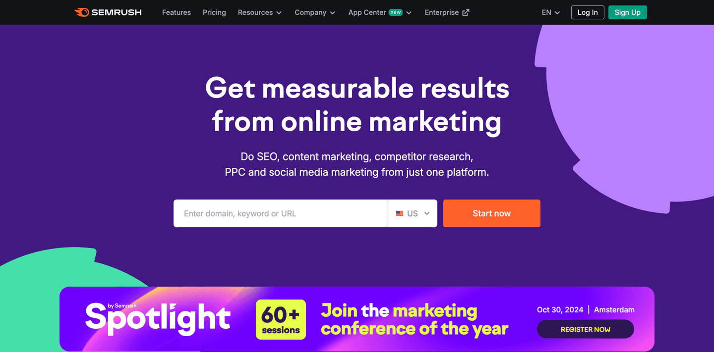 SEMrush Hero