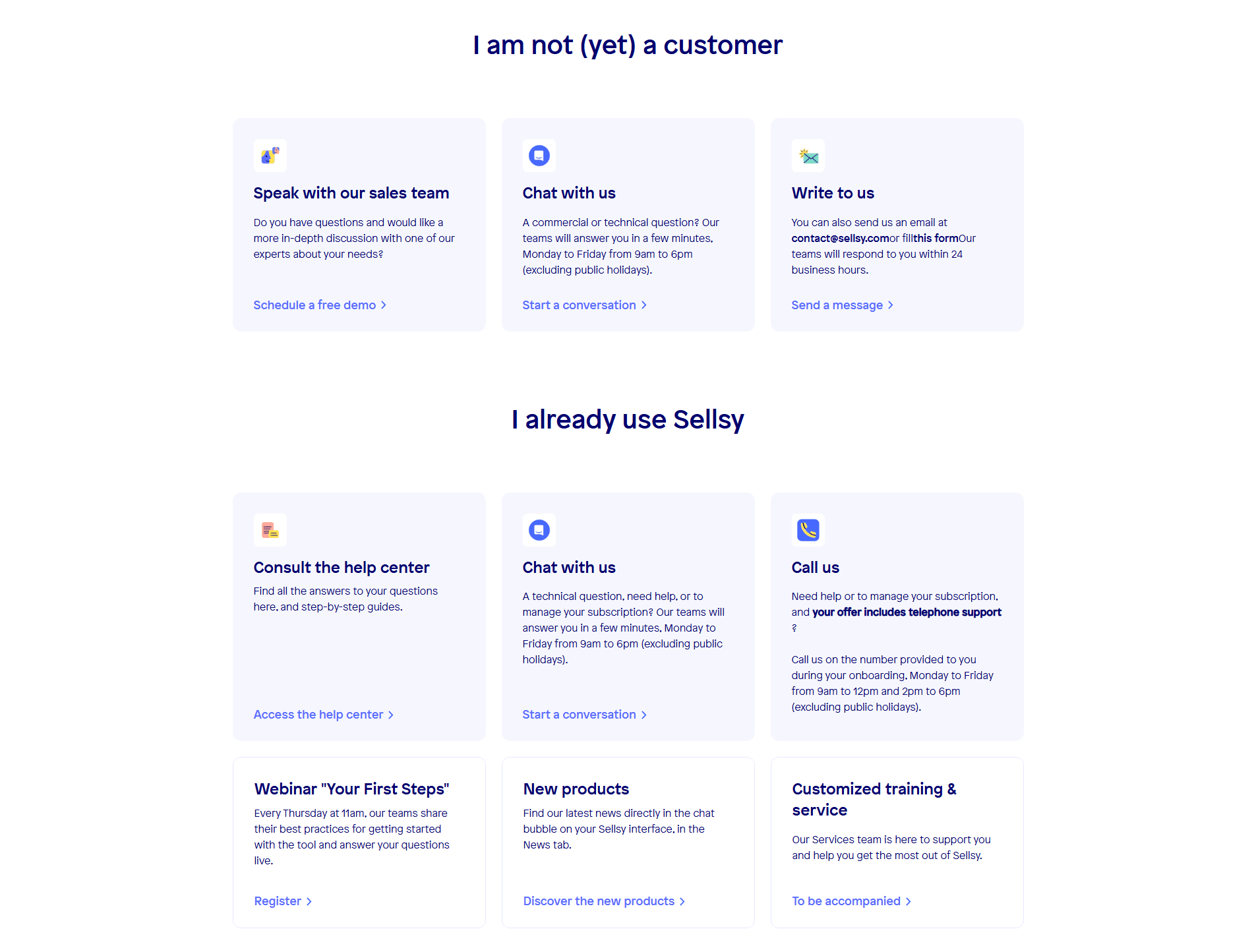 Sellsy Contact
