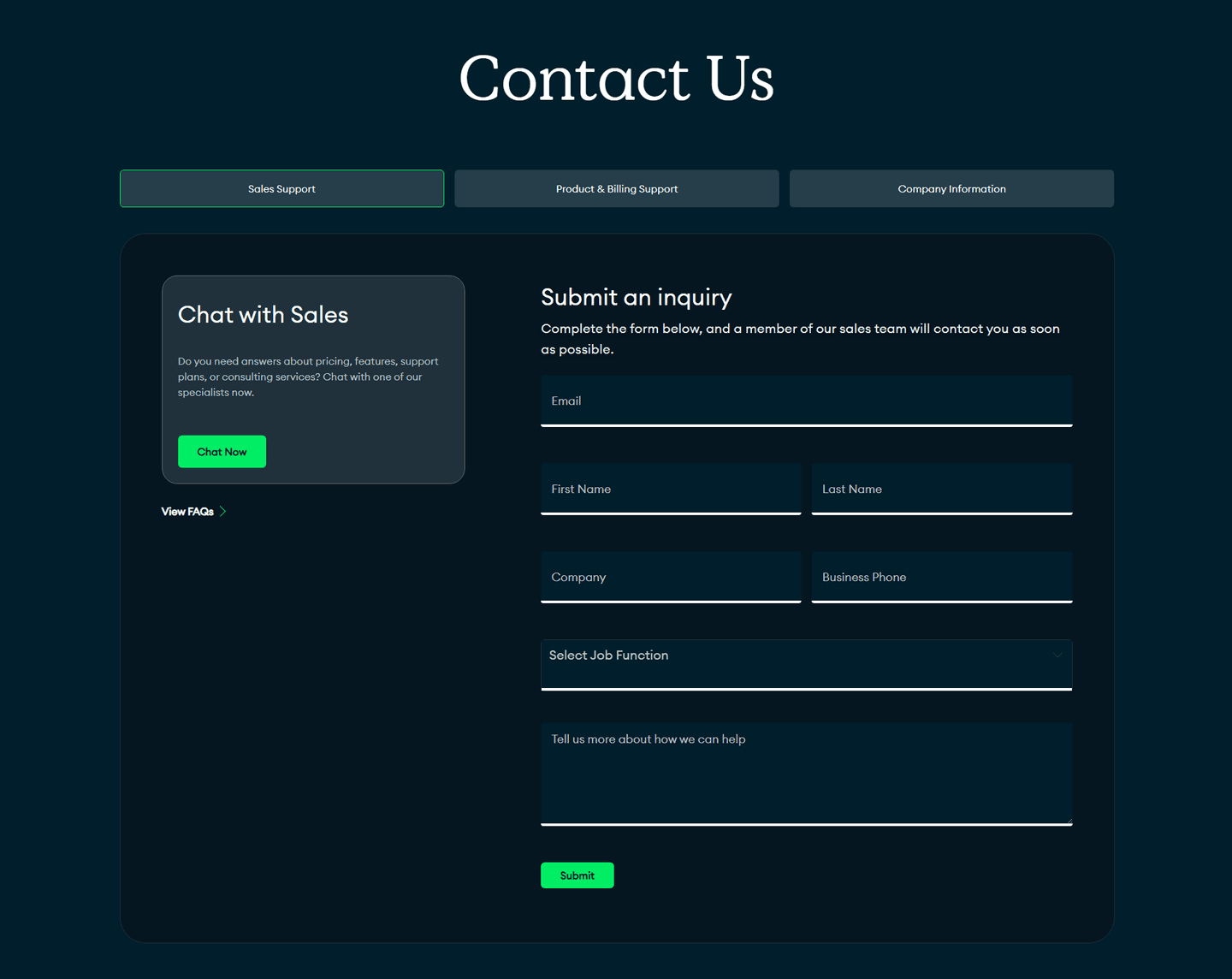 MongoDB Contact