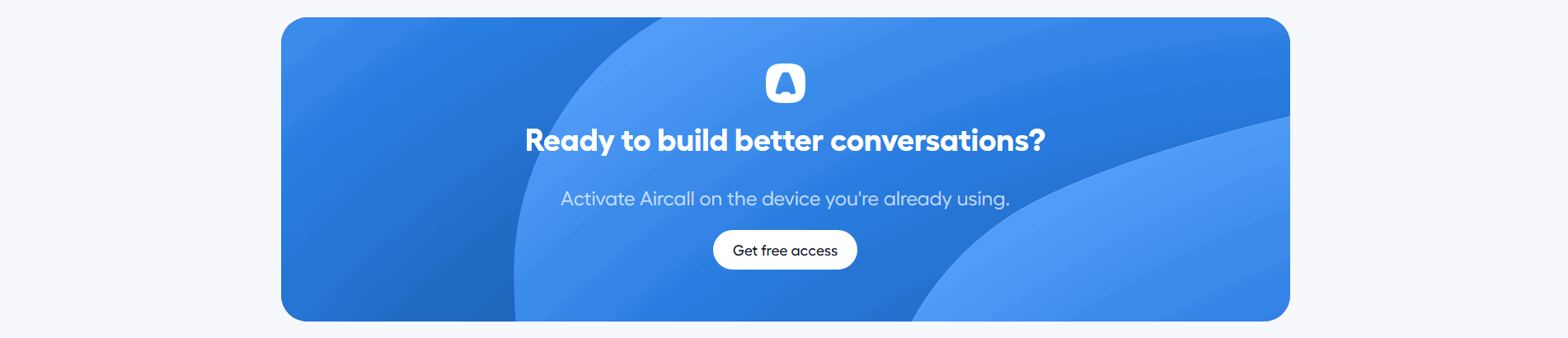 Aircall Cta
