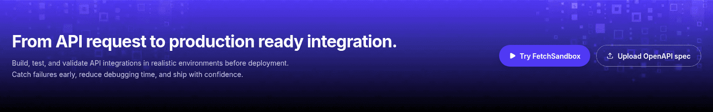 FetchSandbox Cta