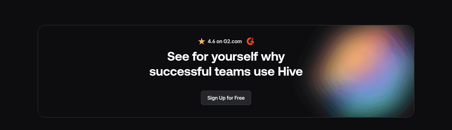 Hive Cta