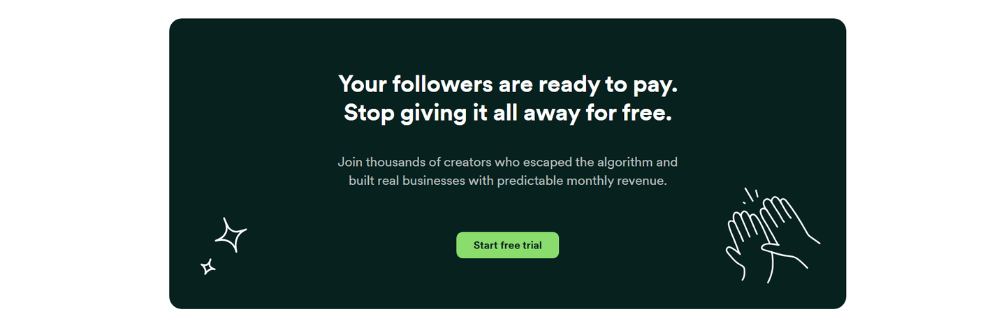Membership Cta