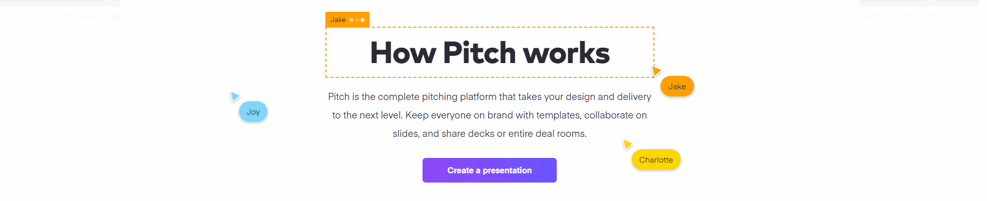 Pitch Cta