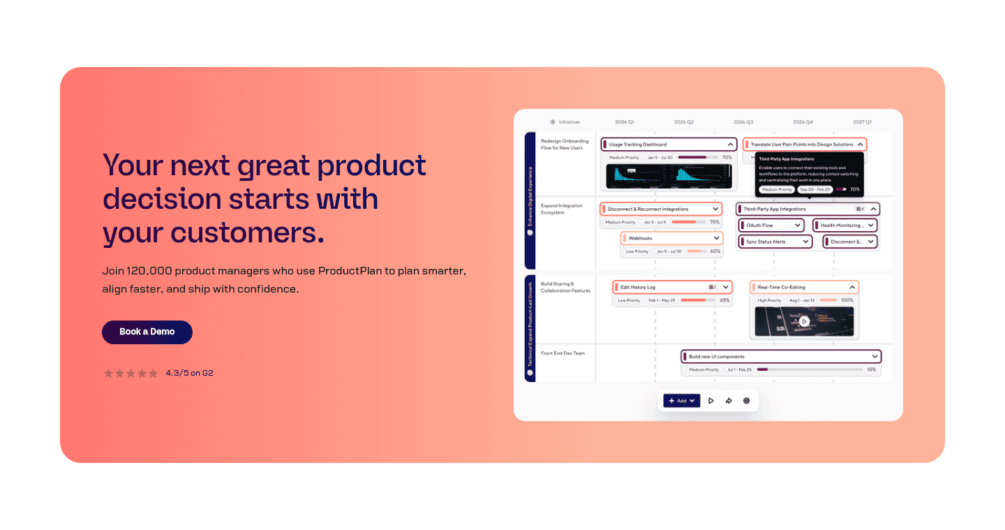 Productplan Cta