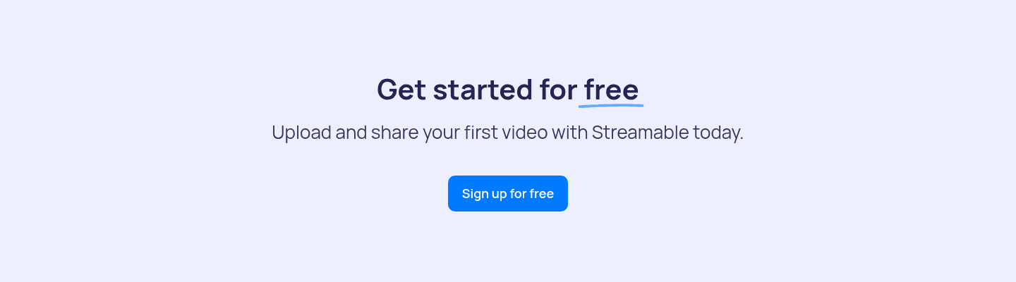 Streamable Cta
