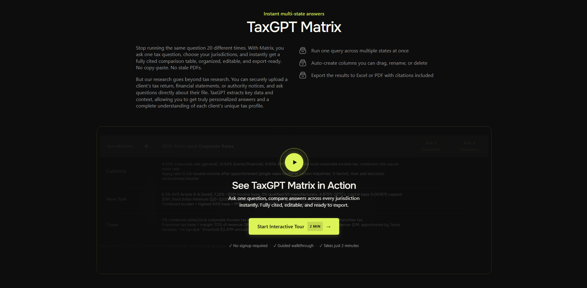 TaxGPT Cta