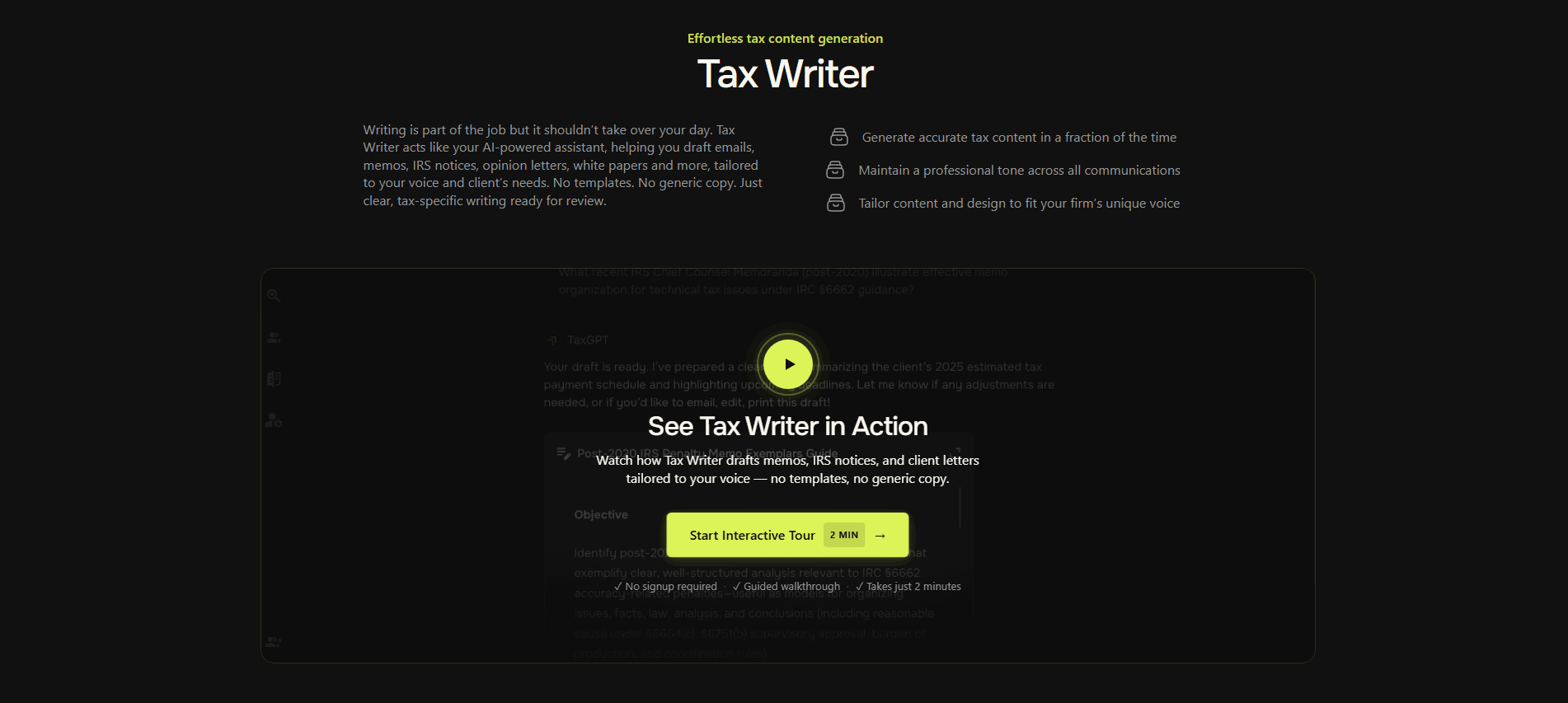 TaxGPT Cta