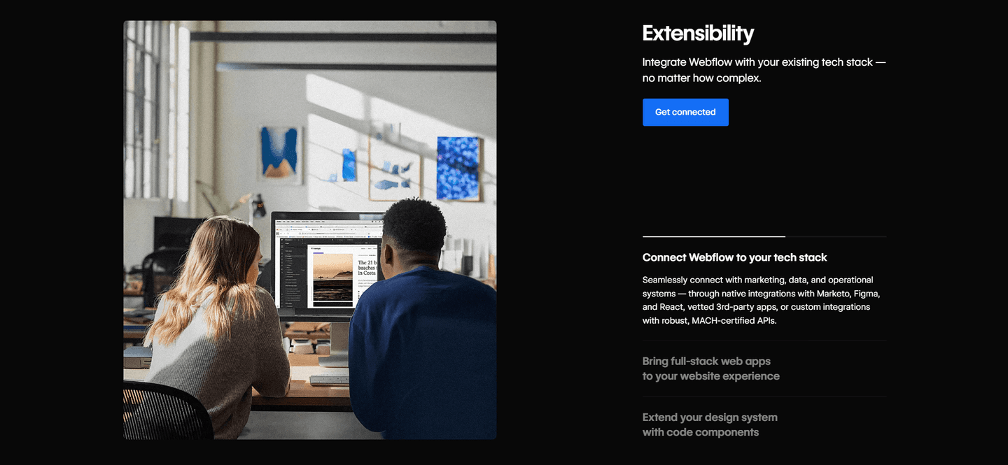 Webflow Cta