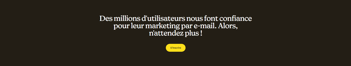 Mailchimp Cta