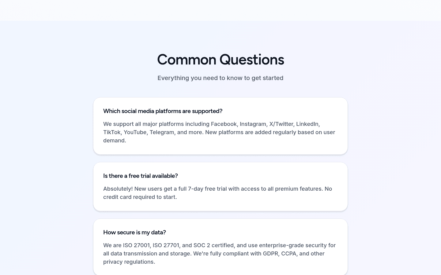 SocialEcho Faq