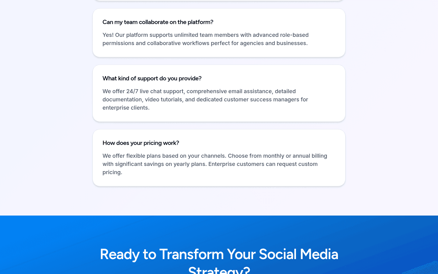 SocialEcho Faq