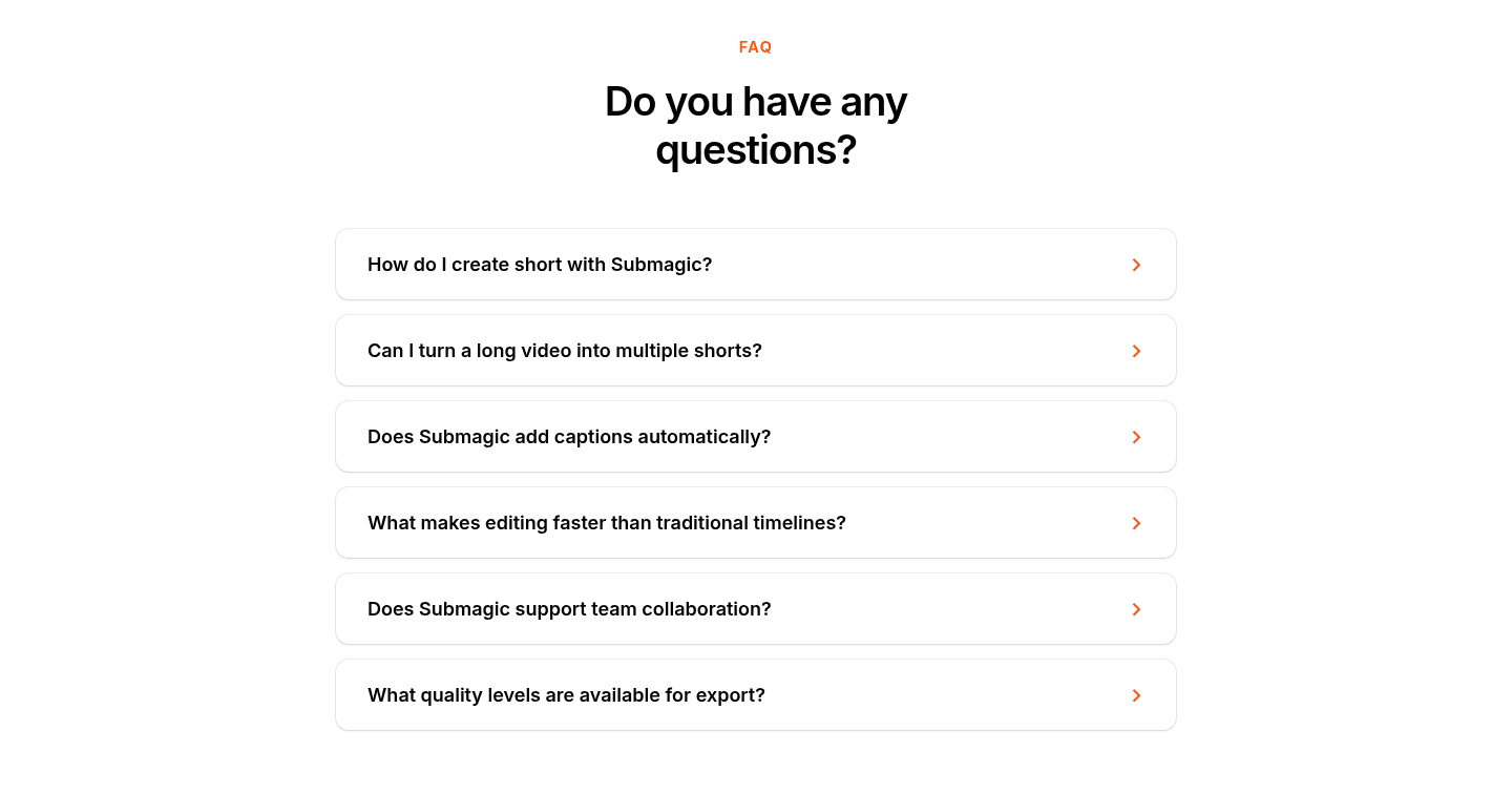 Submagic Faq