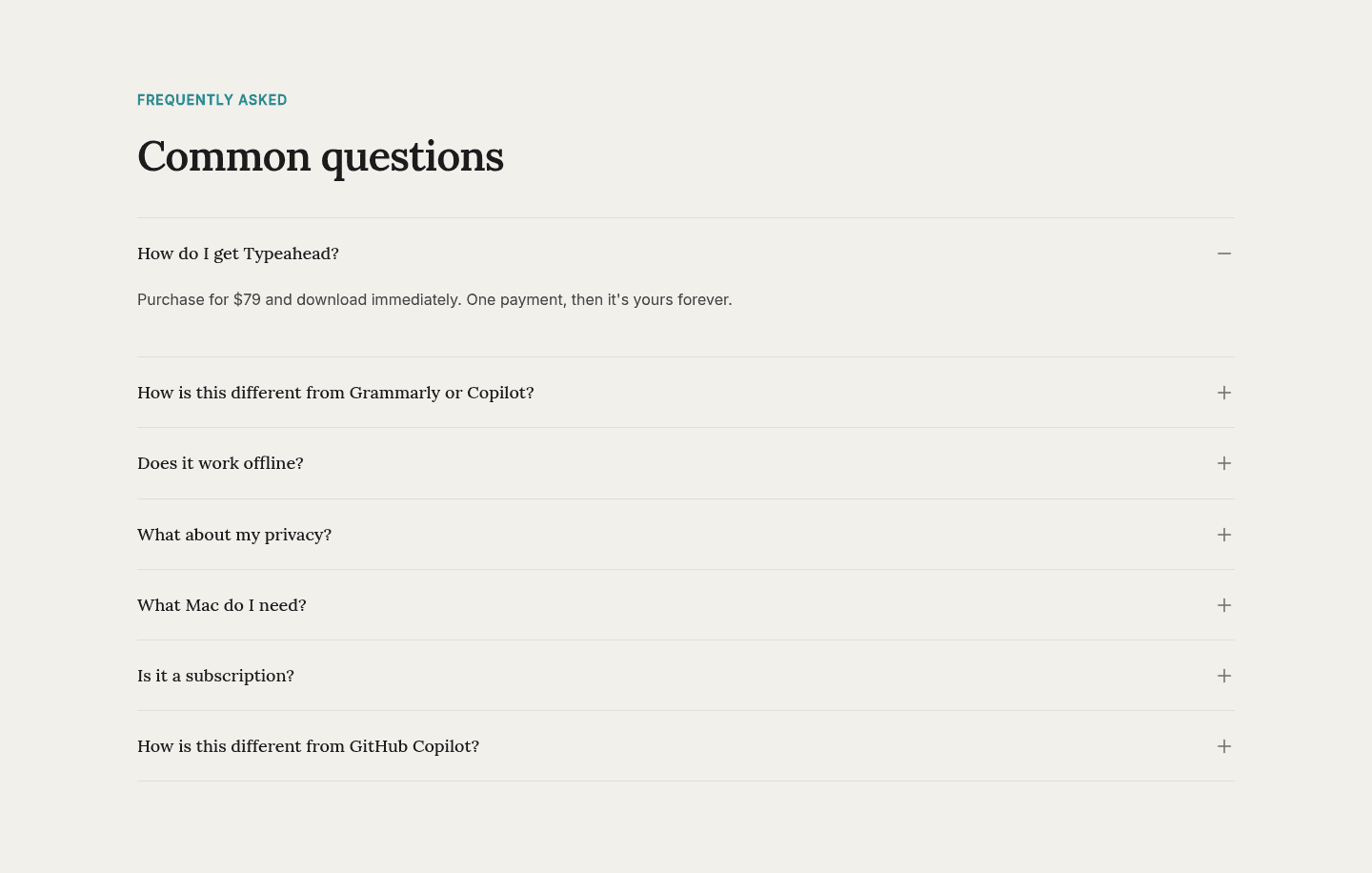 Typeahead 2.0 Faq