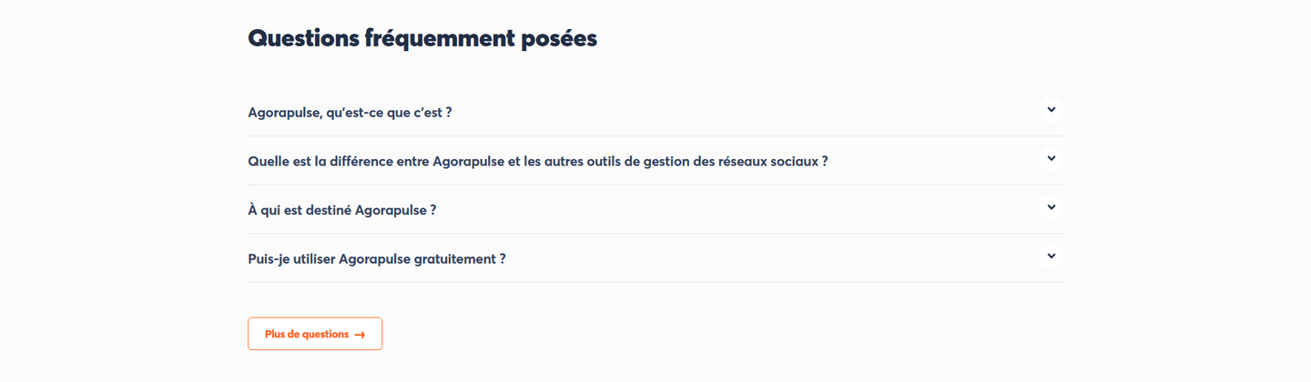 Agorapulse Faq