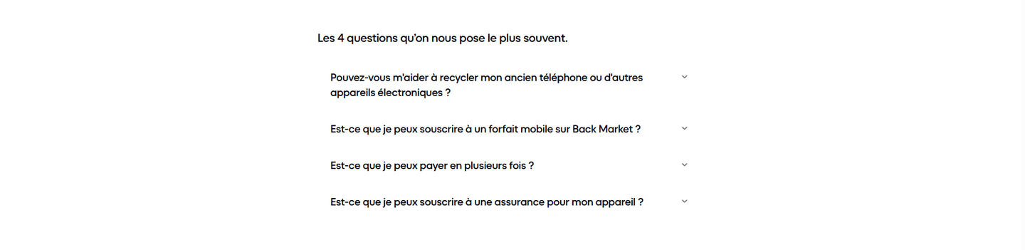 Back Market Faq