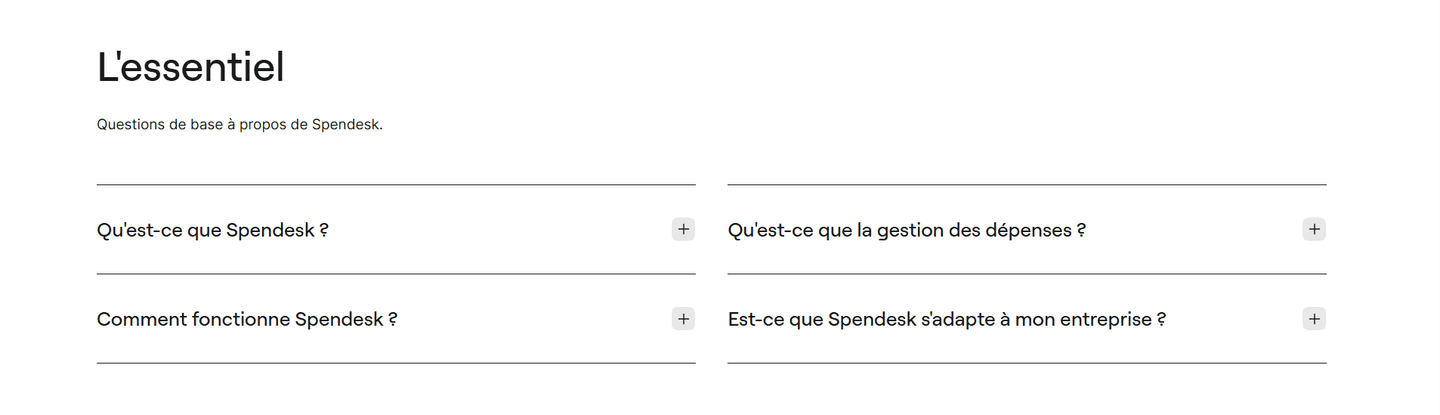 Spendesk Faq