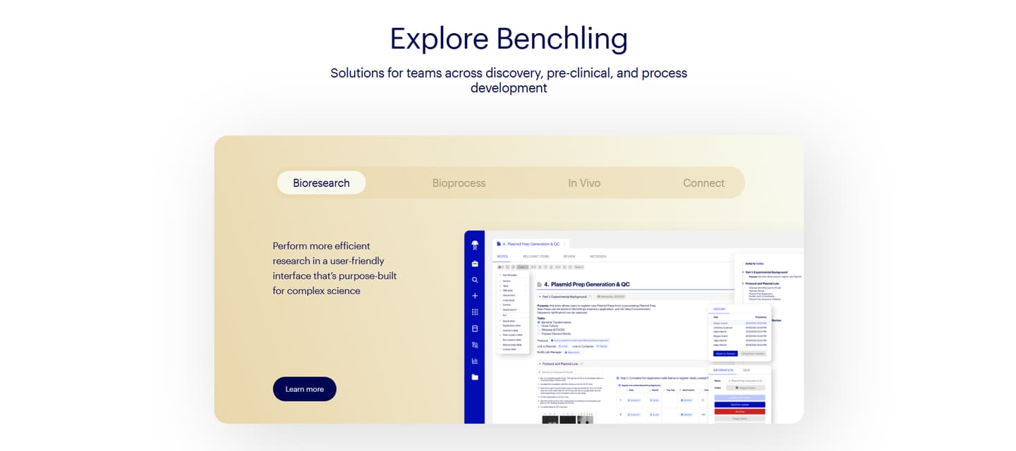 Benchling Features