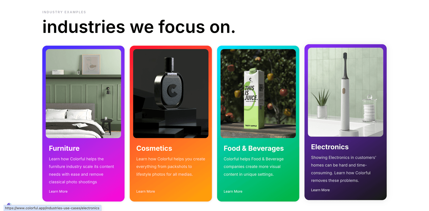 Colorful Use Cases