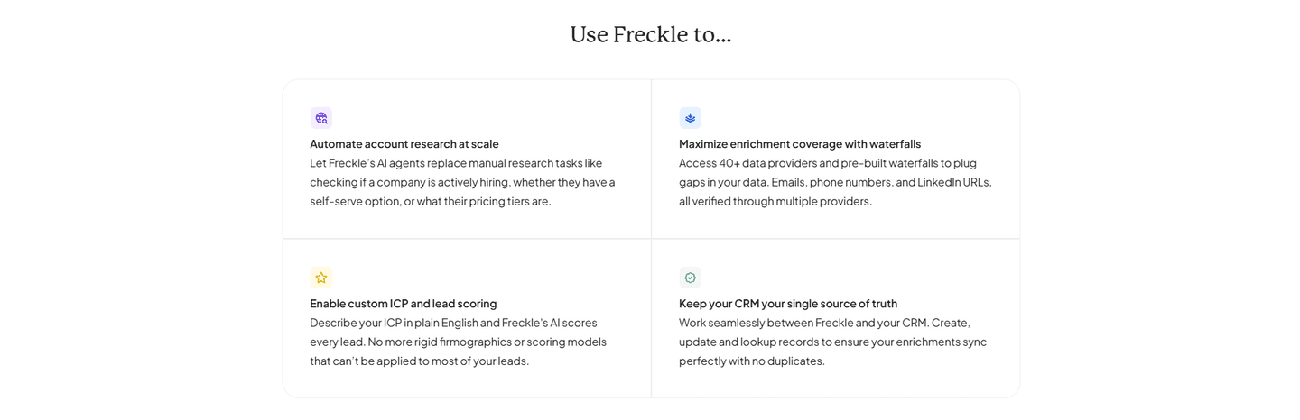 Freckle Features