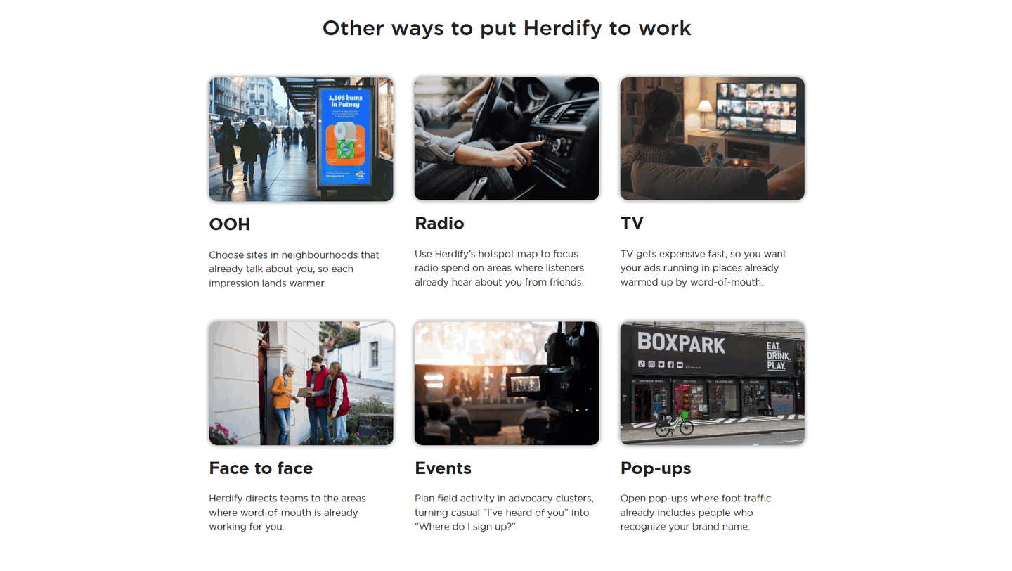 Herdify Features
