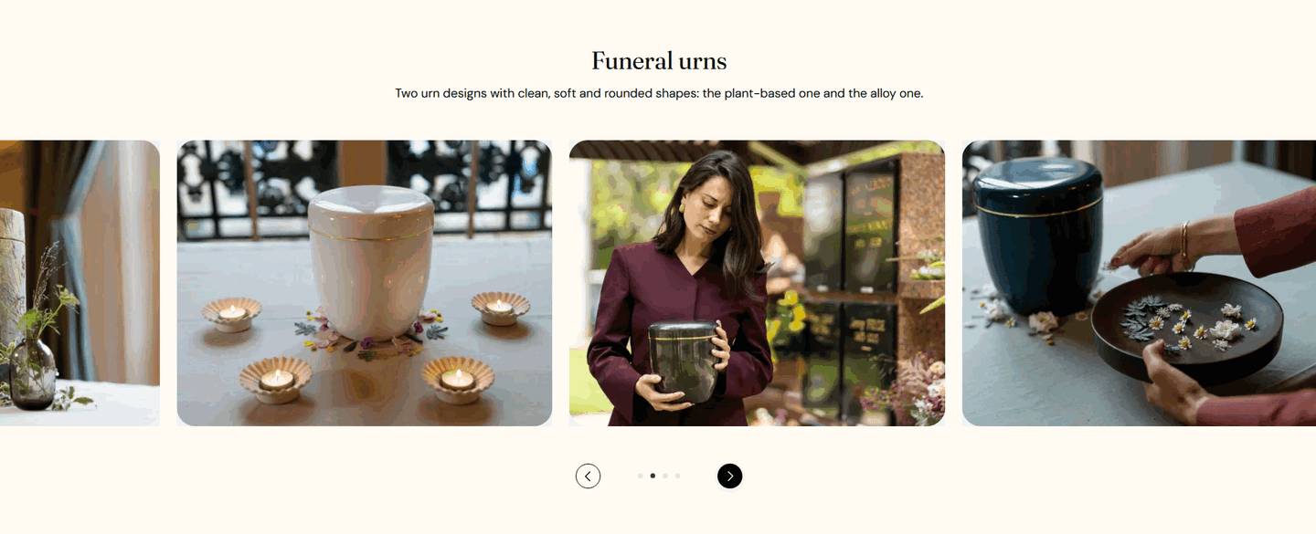 Inmemori Features
