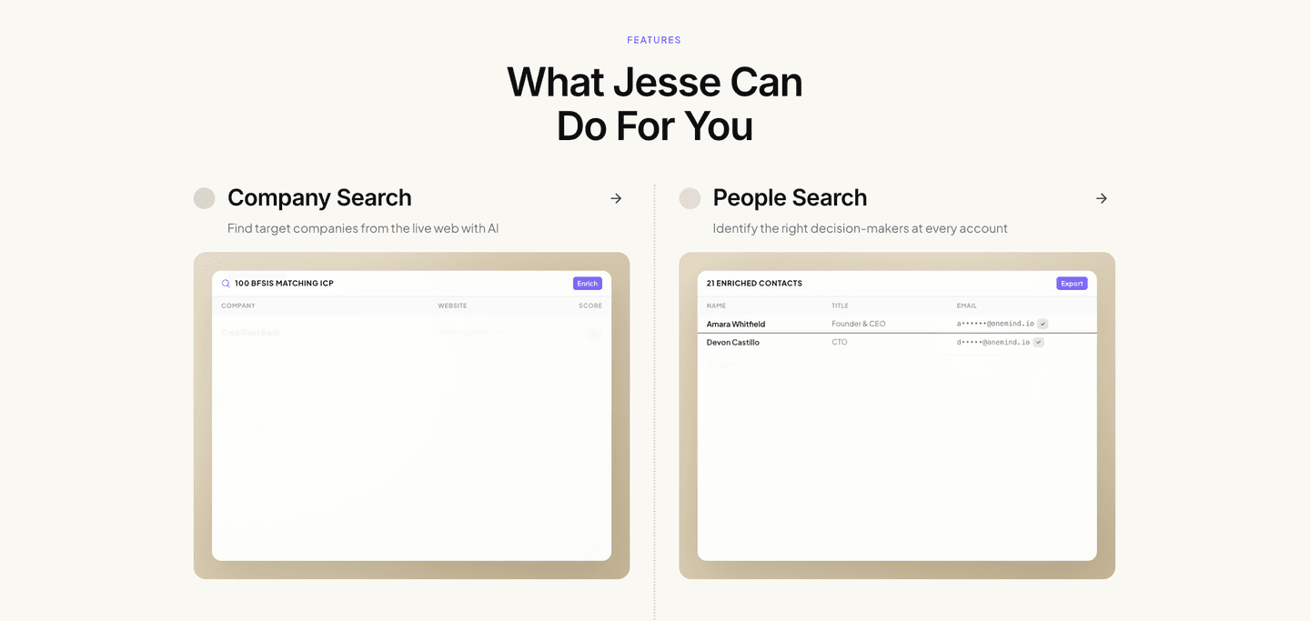 Jesse Features