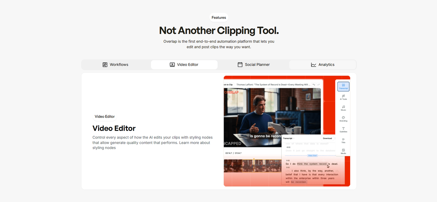 Overlap Features