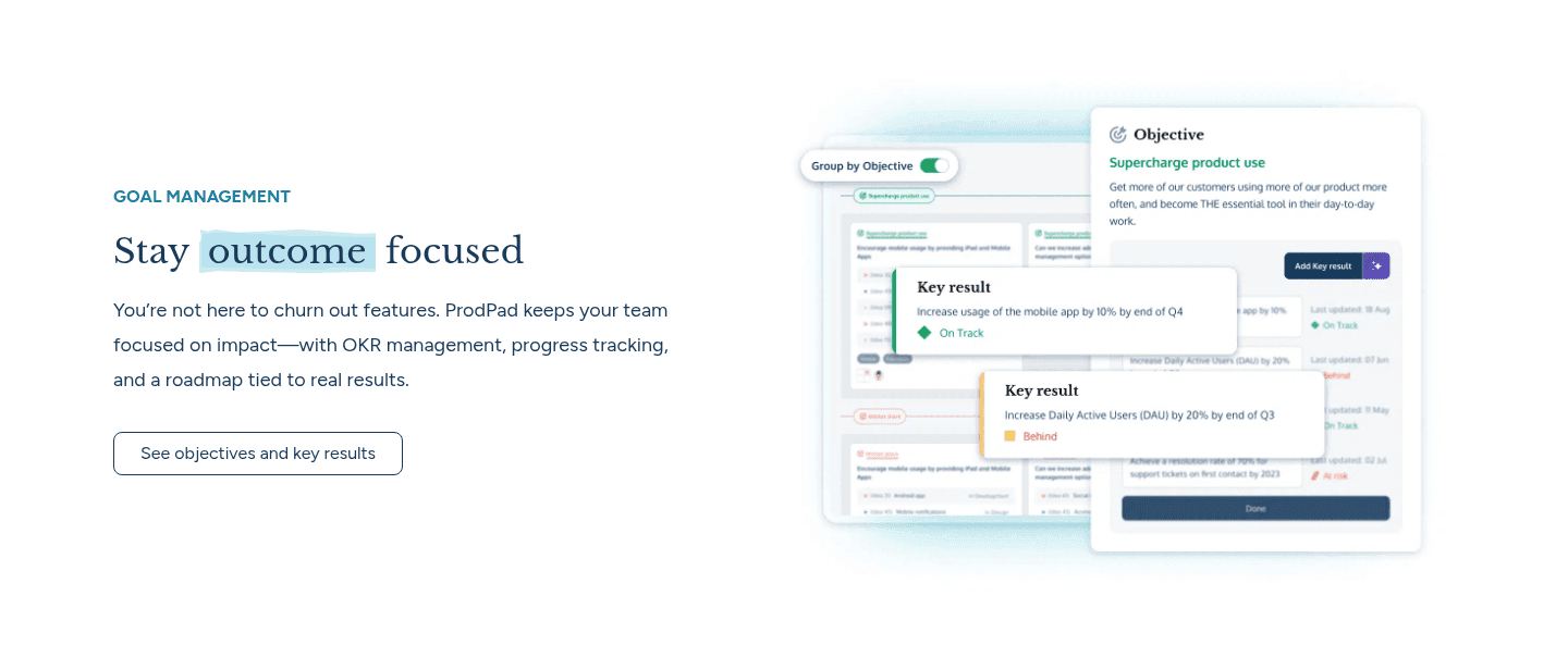 Prodpad Features