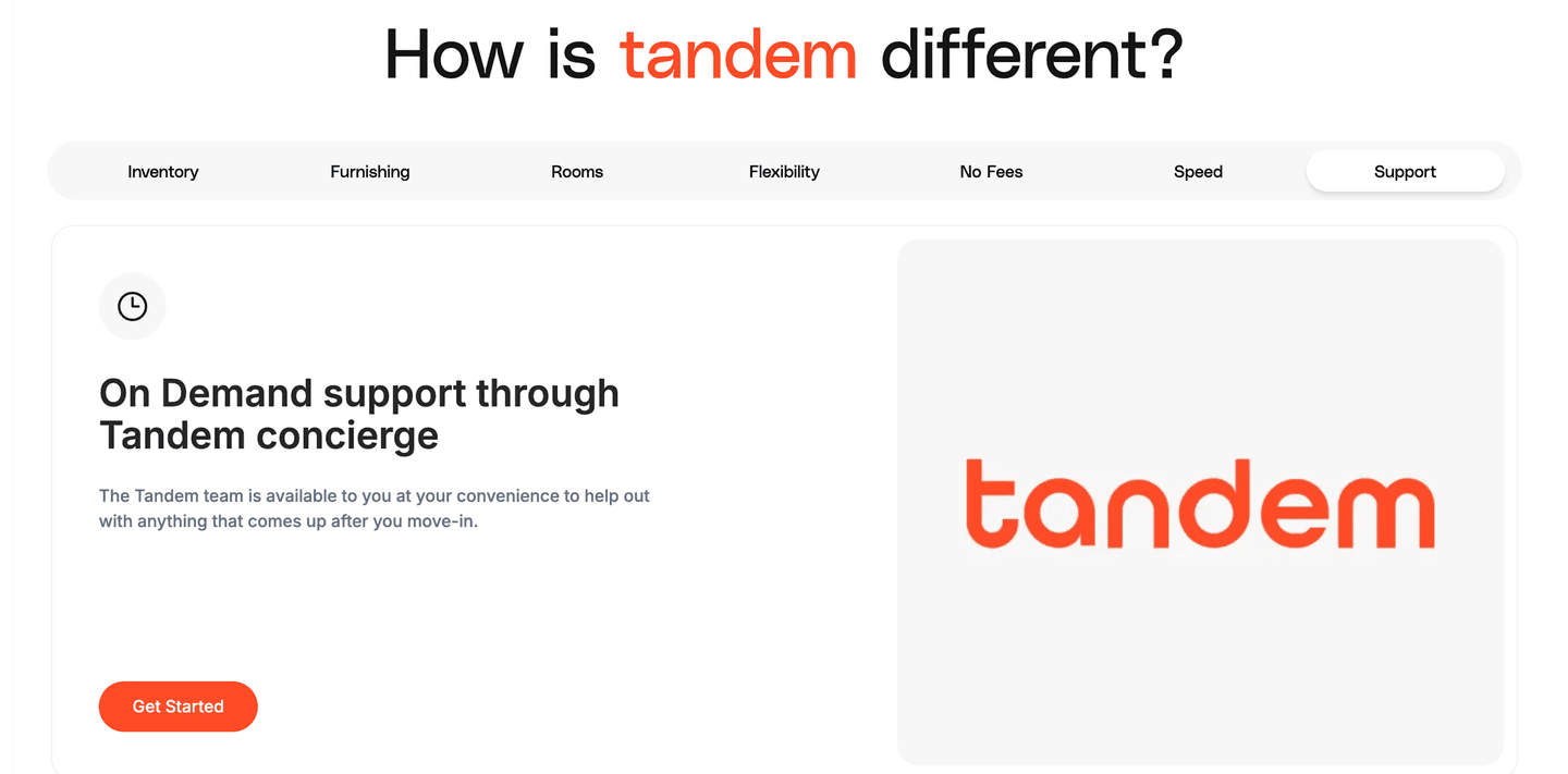 Tandem Use Cases
