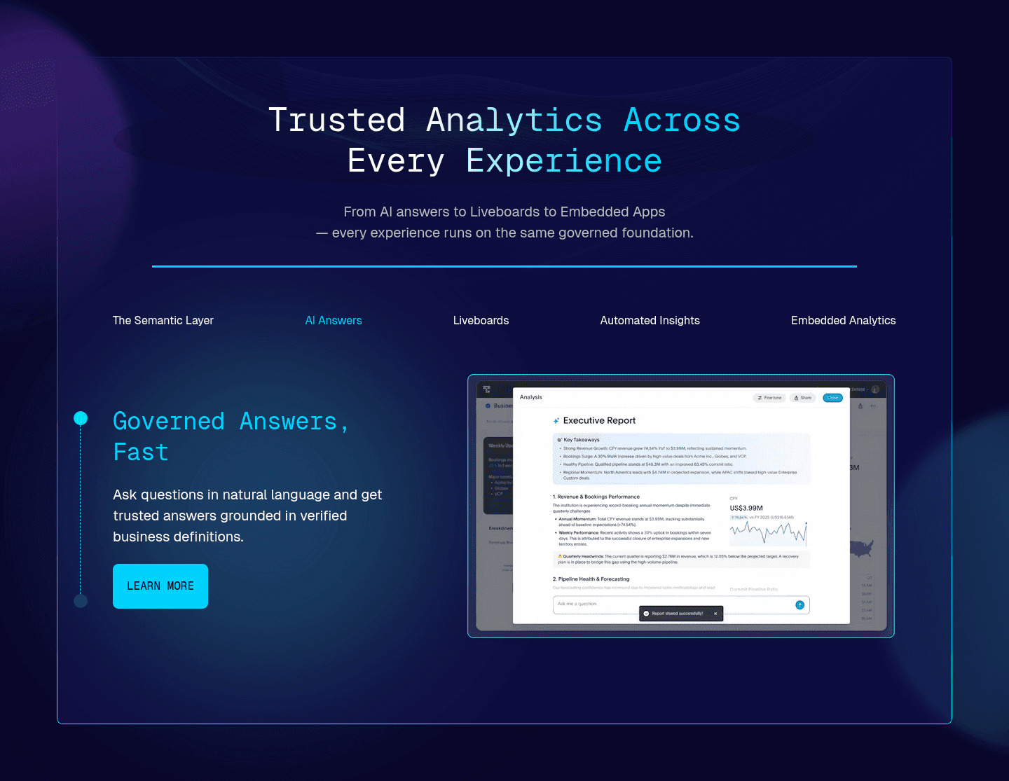 Thoughtspot Features