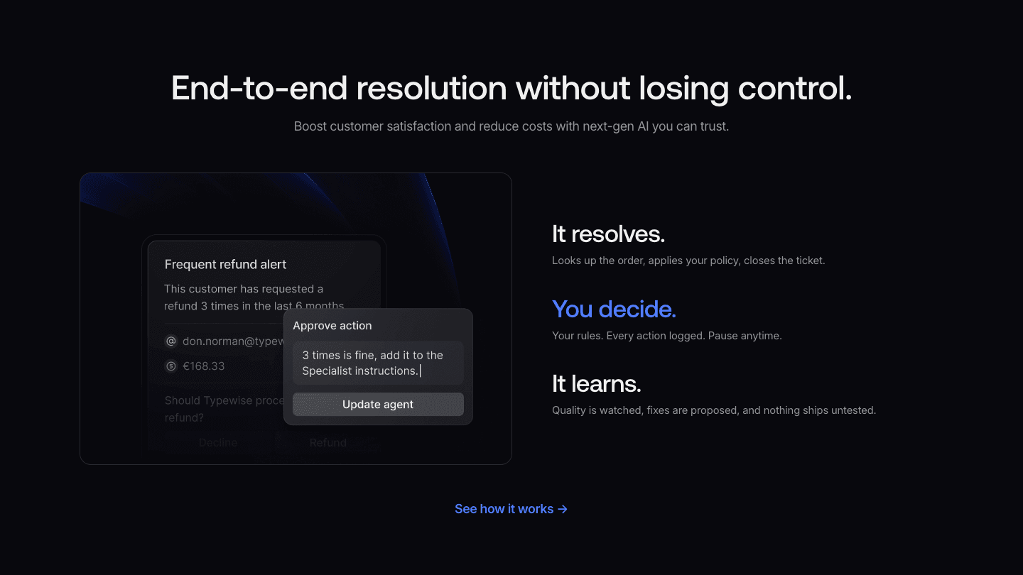 Typewise Nova Features