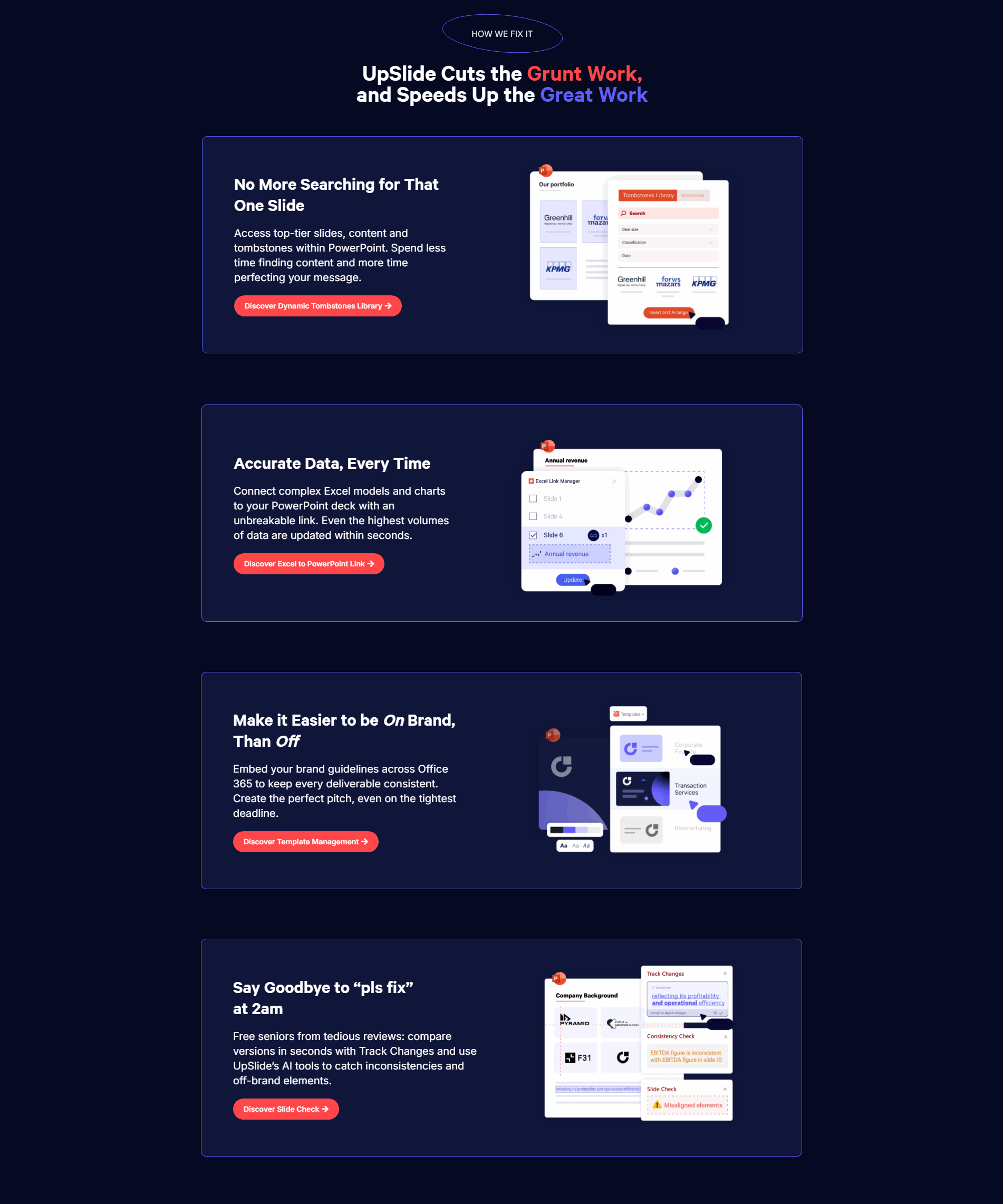 UpSlide Features