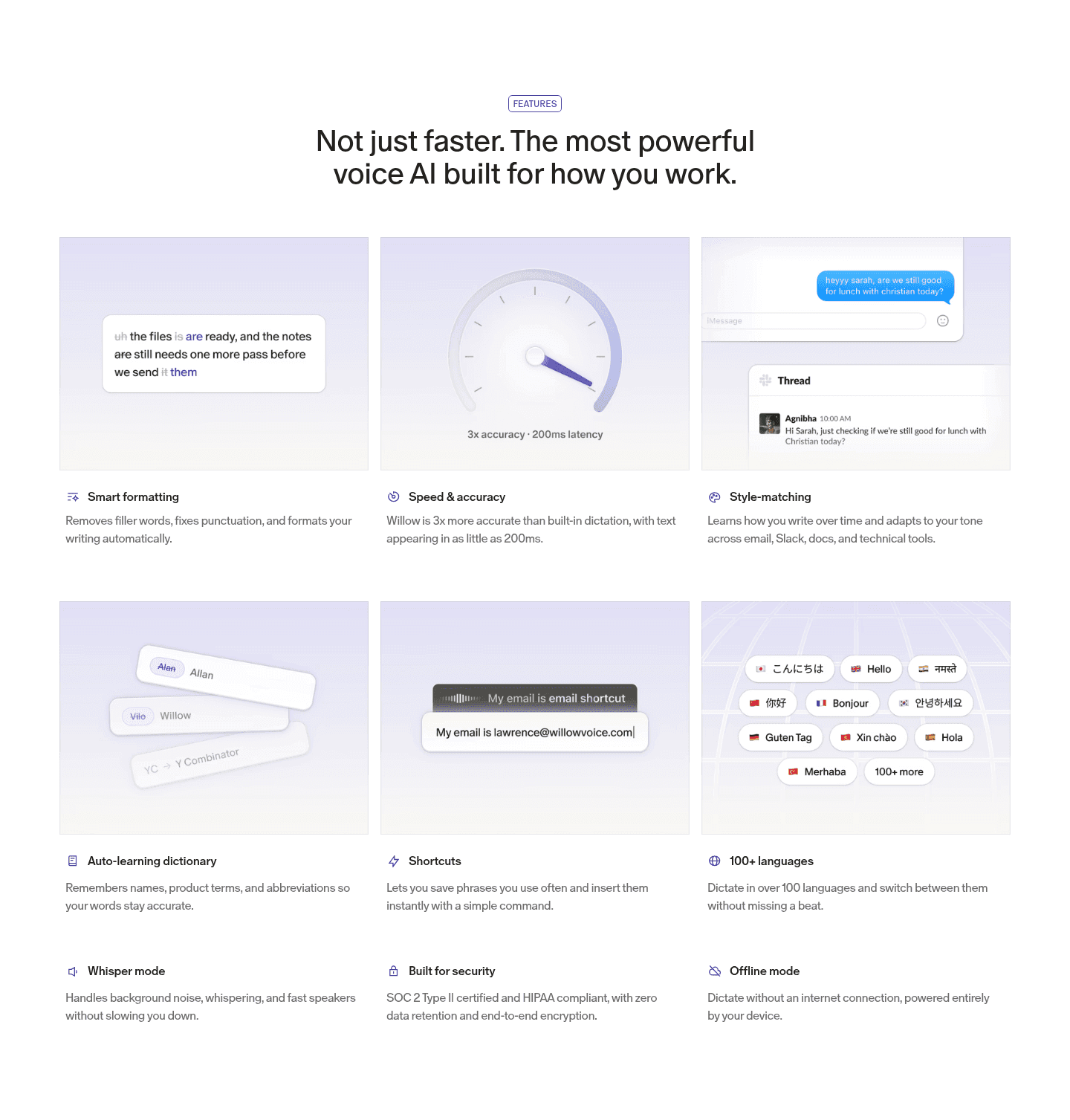 Willow Frontier Pro Features