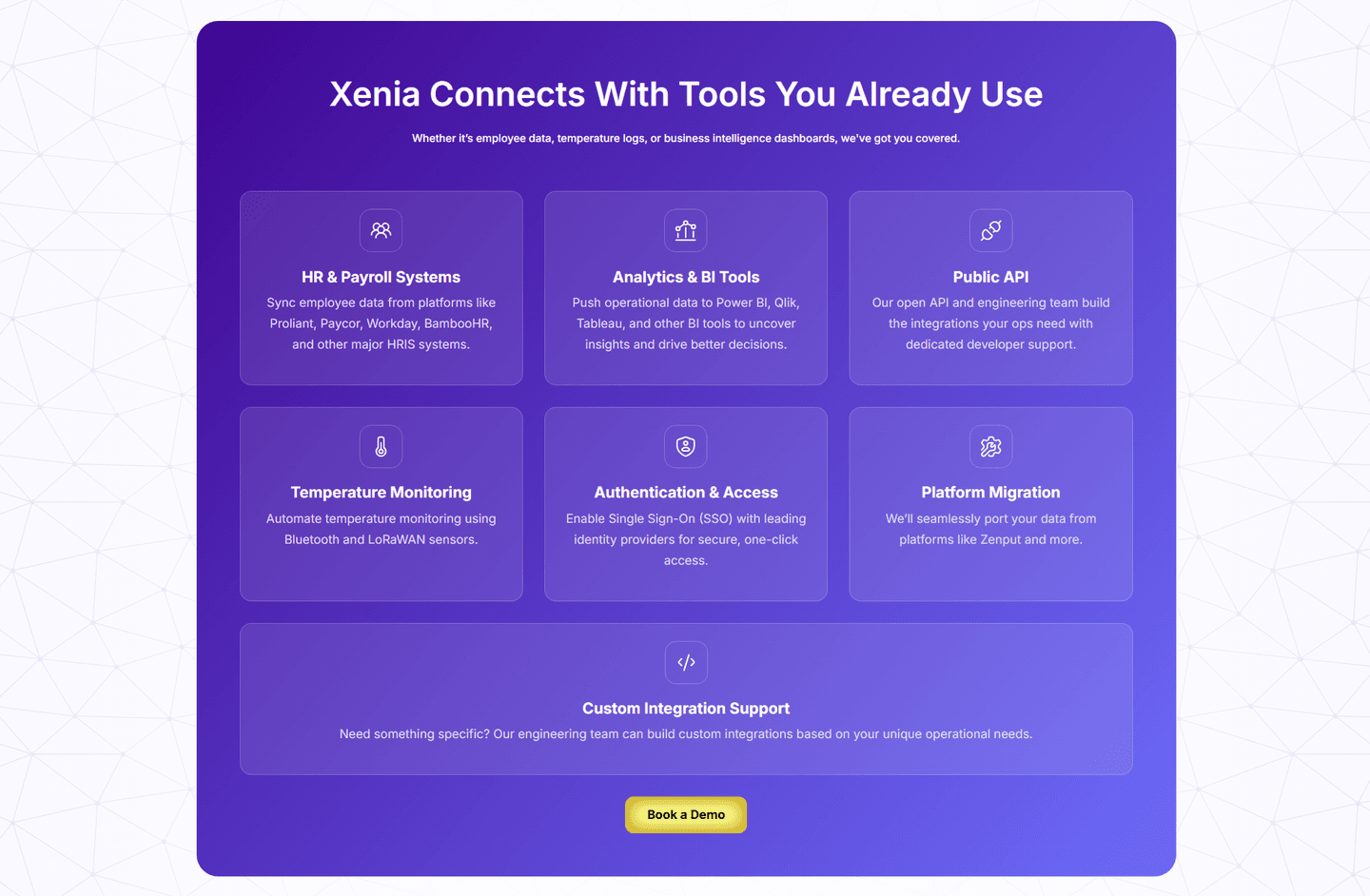 Xenia Features