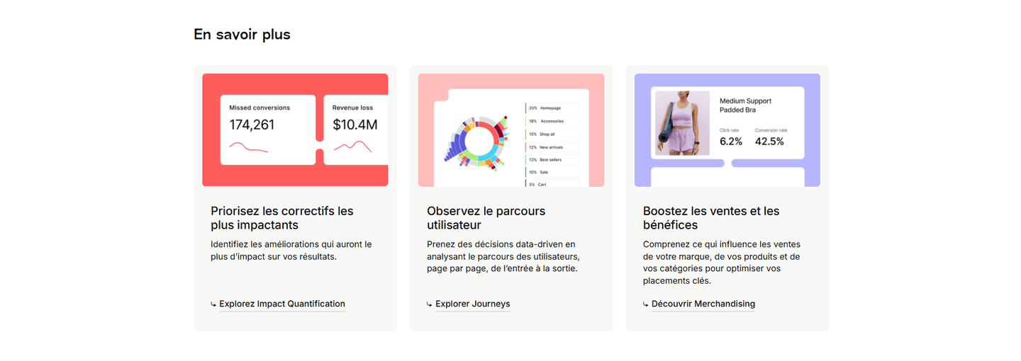 Contentsquare Features