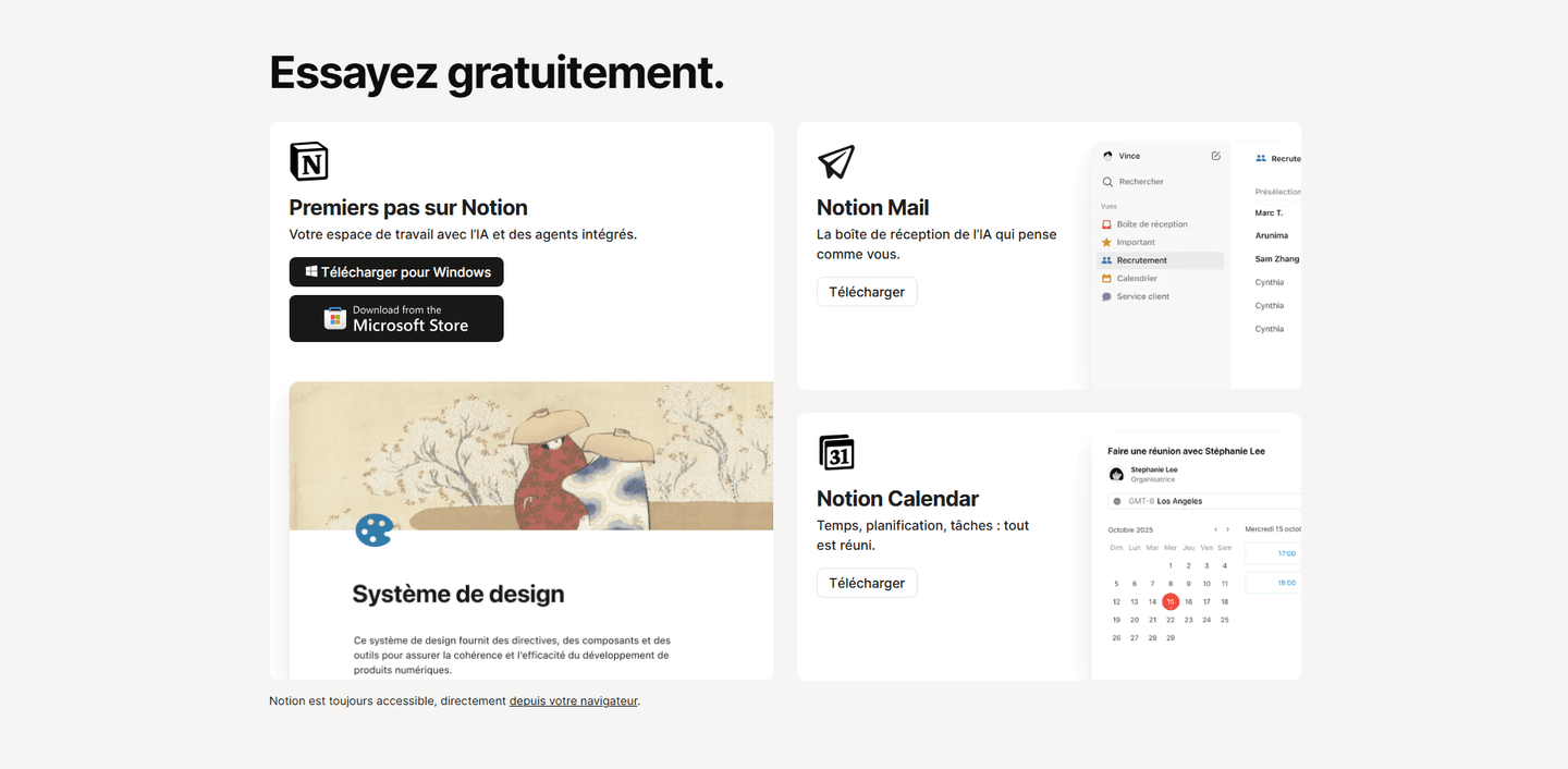 Notion Features