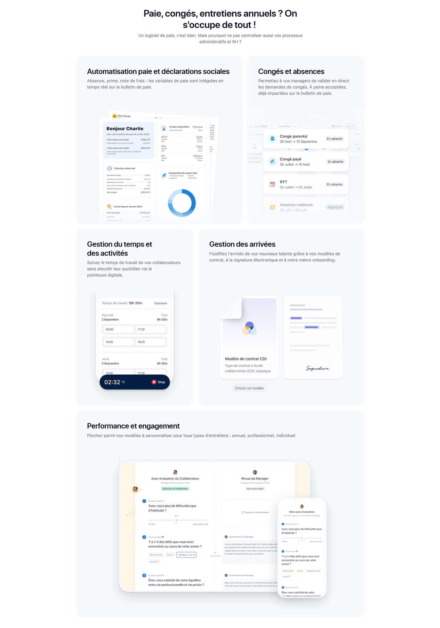 PayFit Features