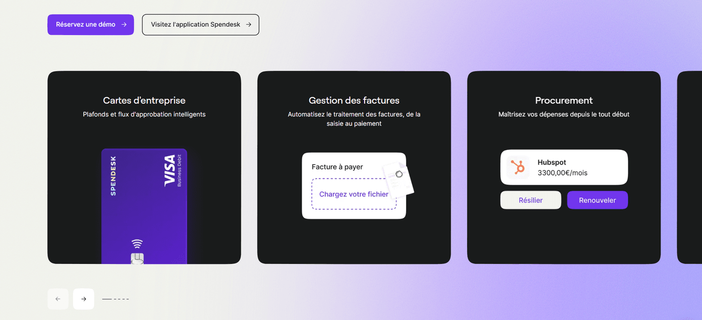 Spendesk Features