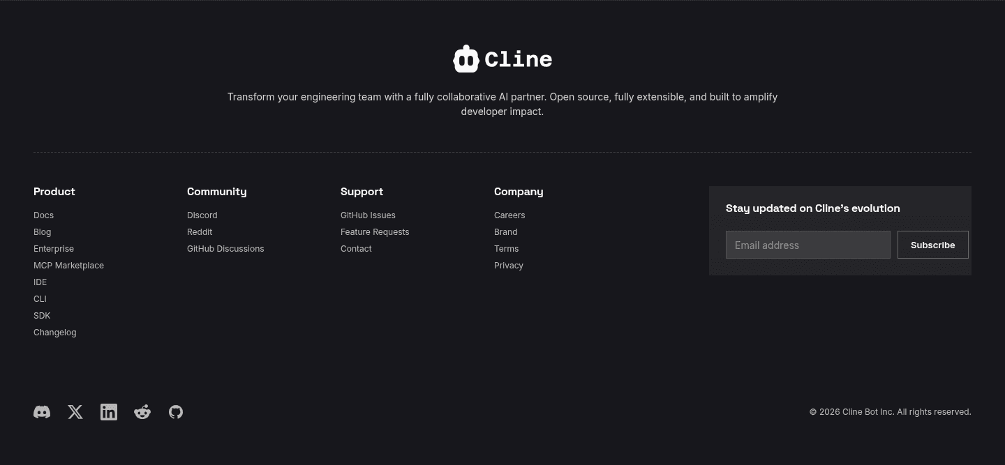 ClinePass Footer