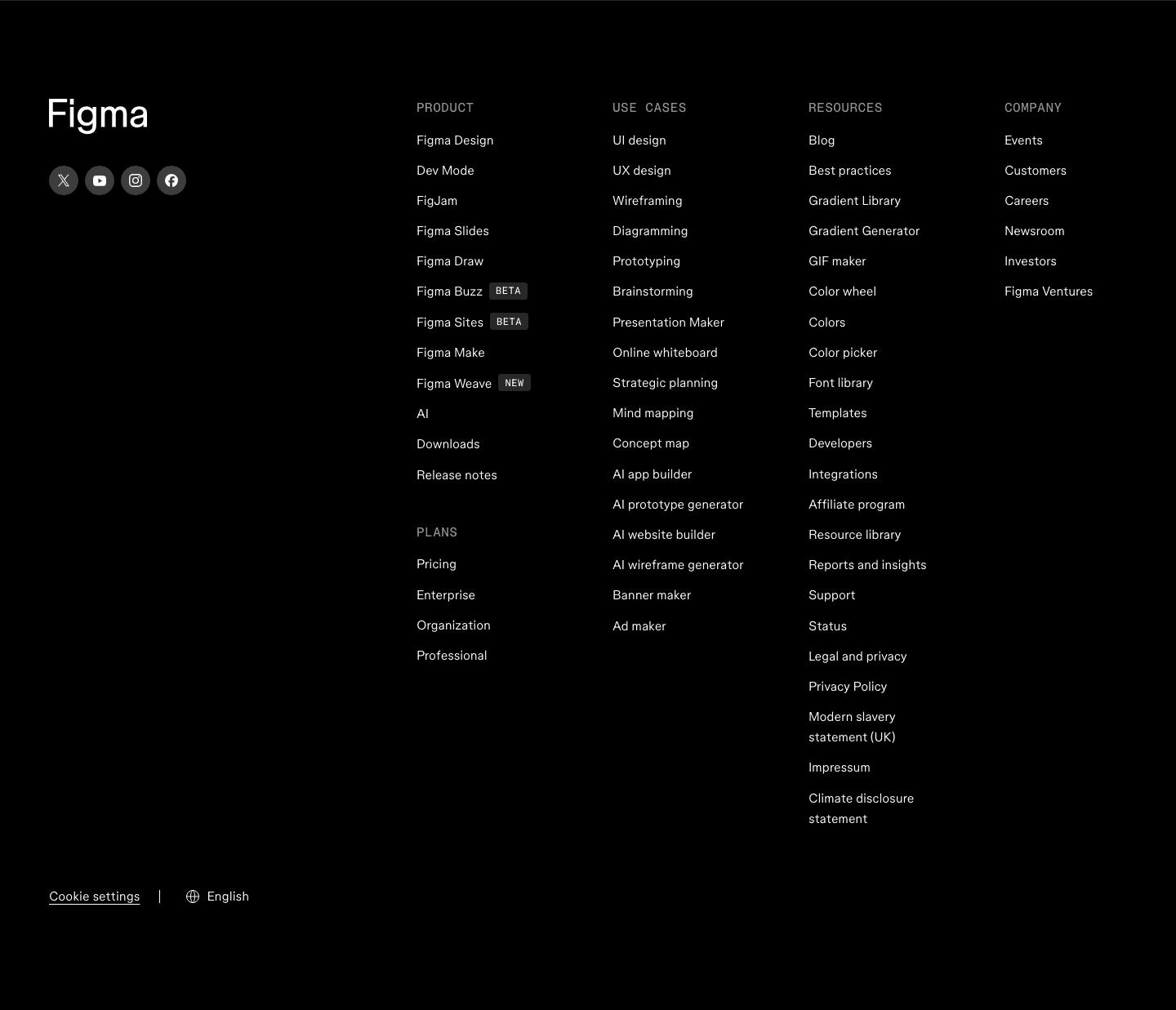 Figma Footer