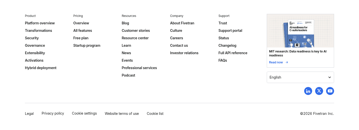 Getcensus Footer