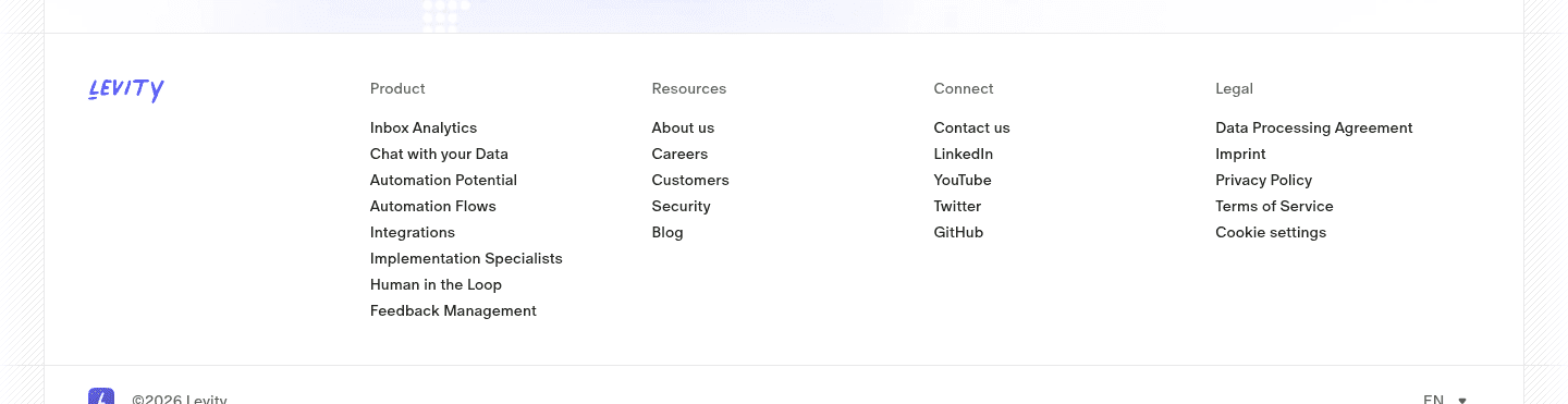Levity Footer